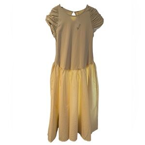 Free People Butter Cream Midi Dress Free - NWT